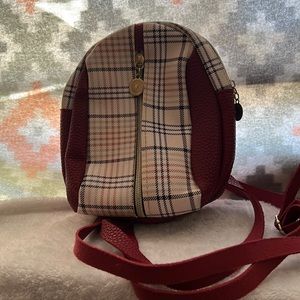 SHEIN : Zip Front Plaid Satchel Bag
